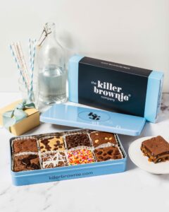 A box of Killer Brownies.