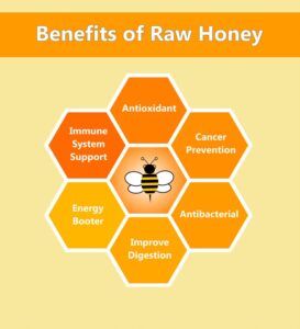 Medicinal properties of honey.