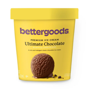 OU Kosher certified bettergoods premium ice cream