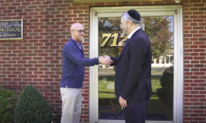 OU Kosher Mashgiach (RFR) and plant manager
