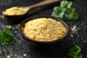 Nutritional yeast is pareve with a delectable cheese flavor. 