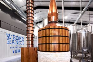 OU Kosher certified Weber Ranch distillery