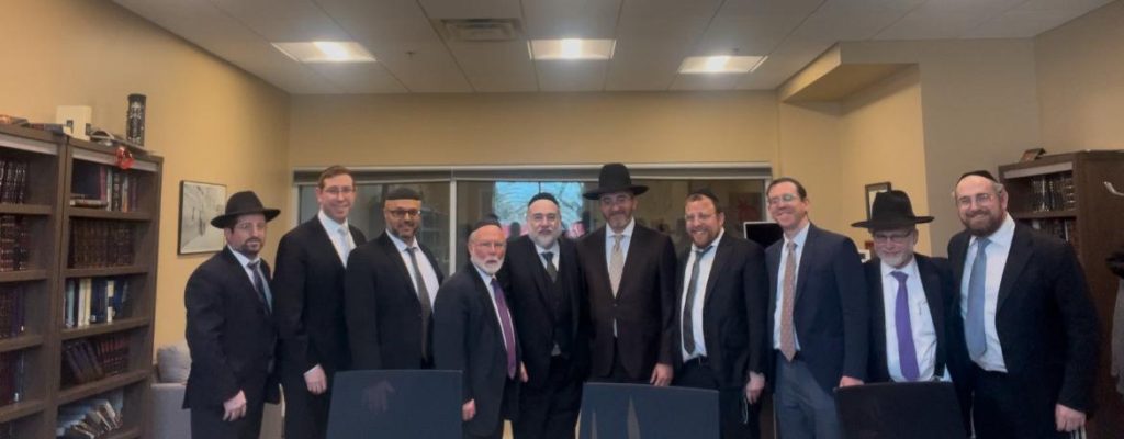 The OU Kosher team met with many of the local rabbanim in Dallas